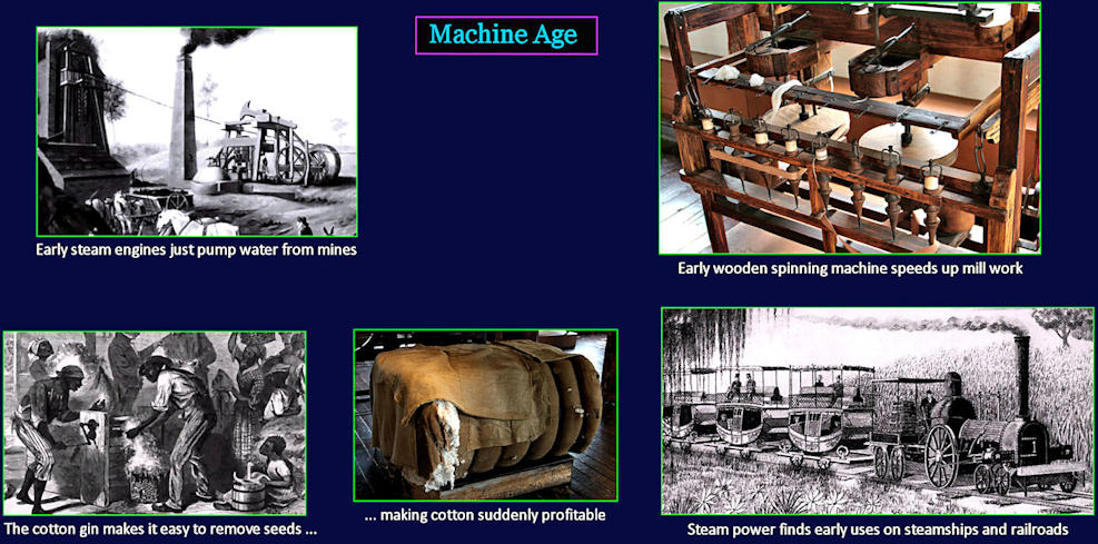 Early machinery, 1800s